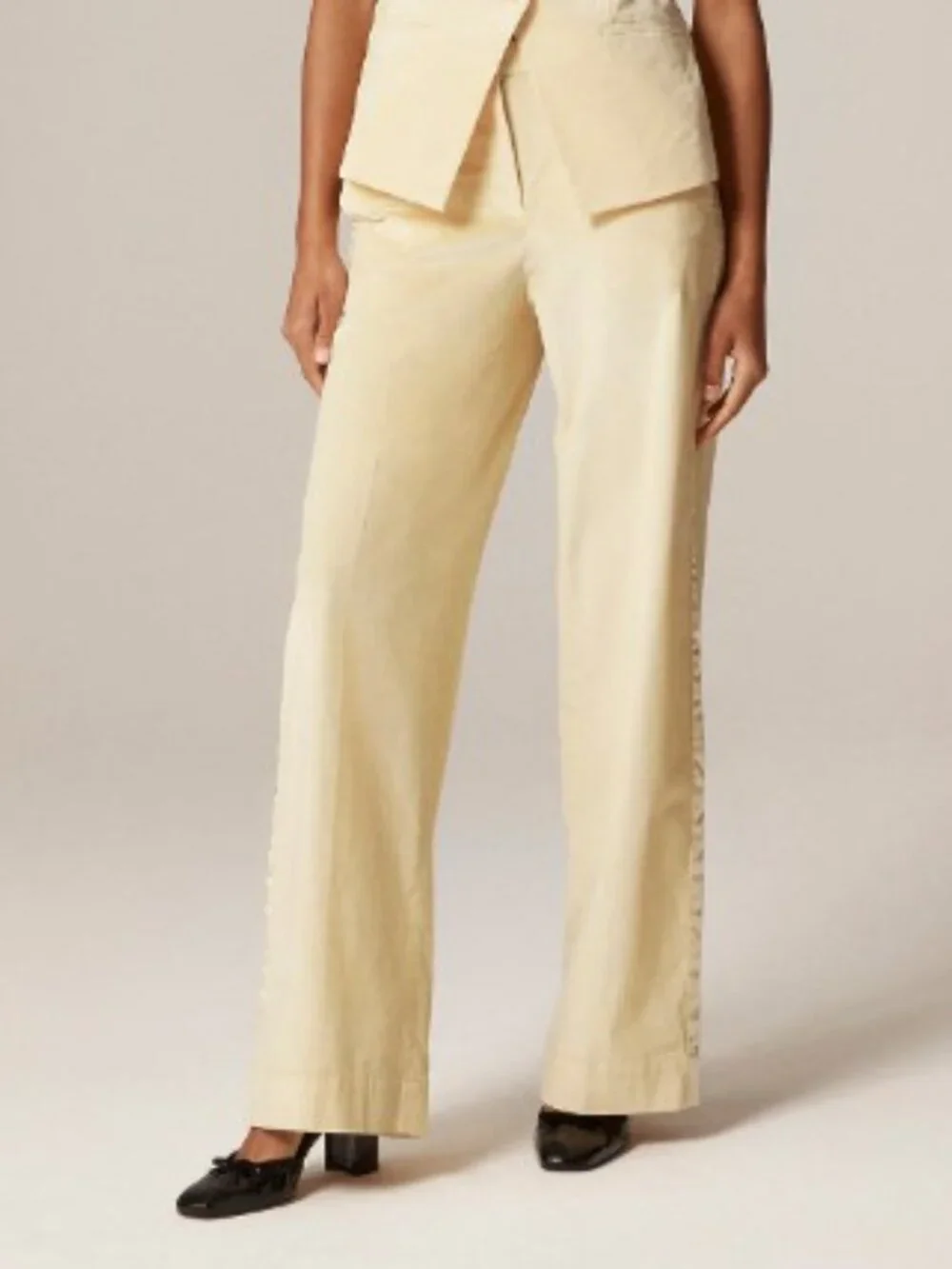 J Crew Velvet Trouser NWT